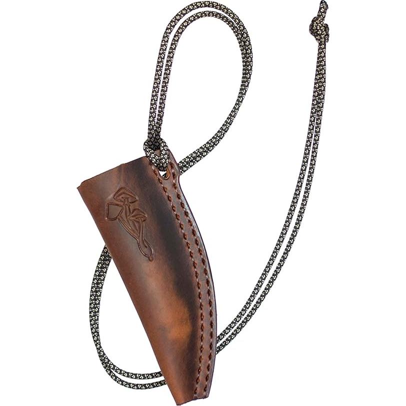 Funda de cuero para cuchillo de setas Opinel Genérico - 4 cm