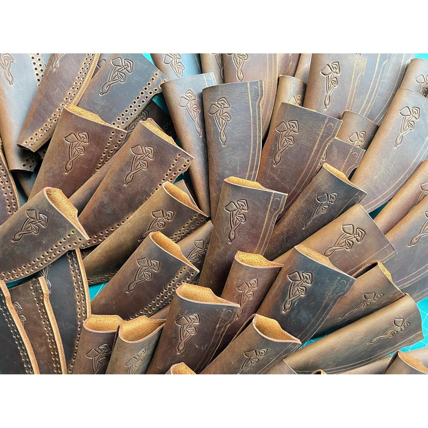 Funda de cuero para cuchillo de setas Opinel Genérico - 4 cm