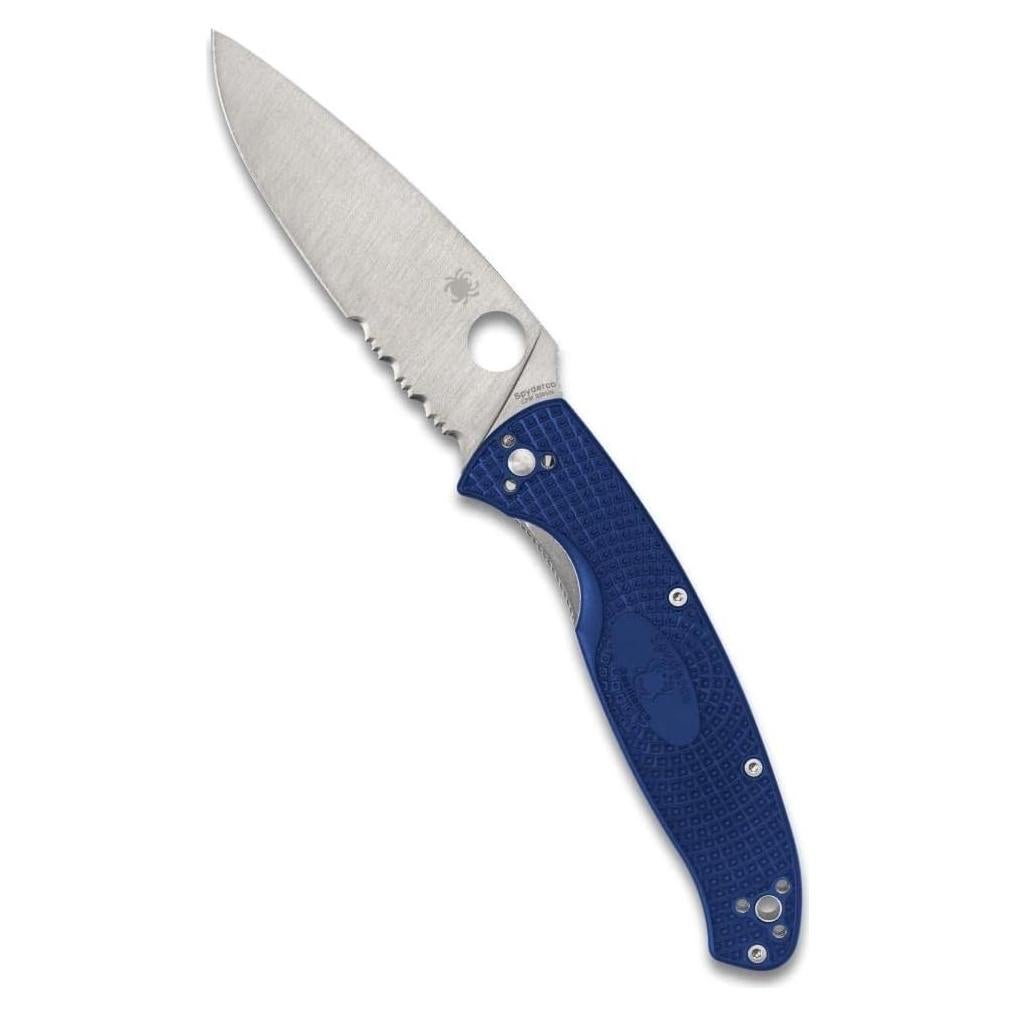Cuchillo Plegable Spyderco Resilience S35VN 10.8 cm Azul