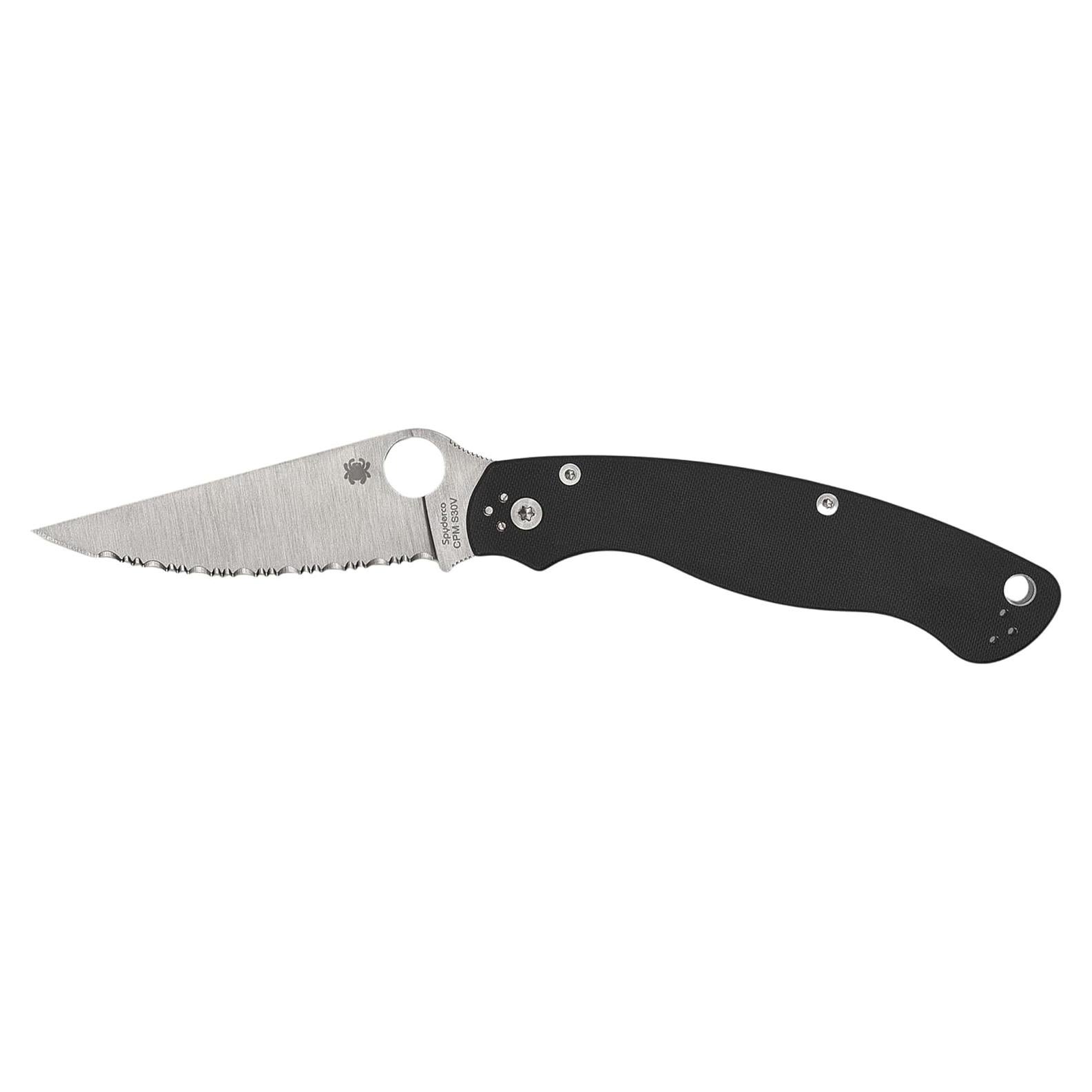 Cuchillo Plegable Spyderco Military 2 G-10 10.16 cm Serrado