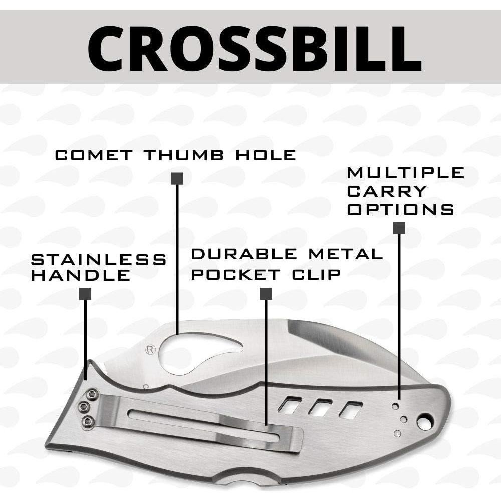 Cuchillo Spyderco Byrd Crossbill 8.26 cm Acero Inoxidable