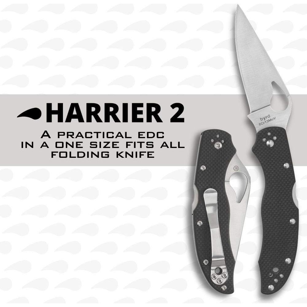 Cuchillo Spyderco Byrd Harrier 2 G-10 8Cr13MoV 8.9 cm