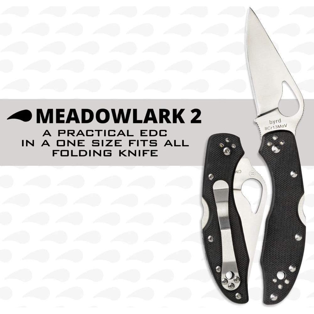 Cuchillo Spyderco Meadowlark 2 G-10 7.30 cm Acero Inoxidable