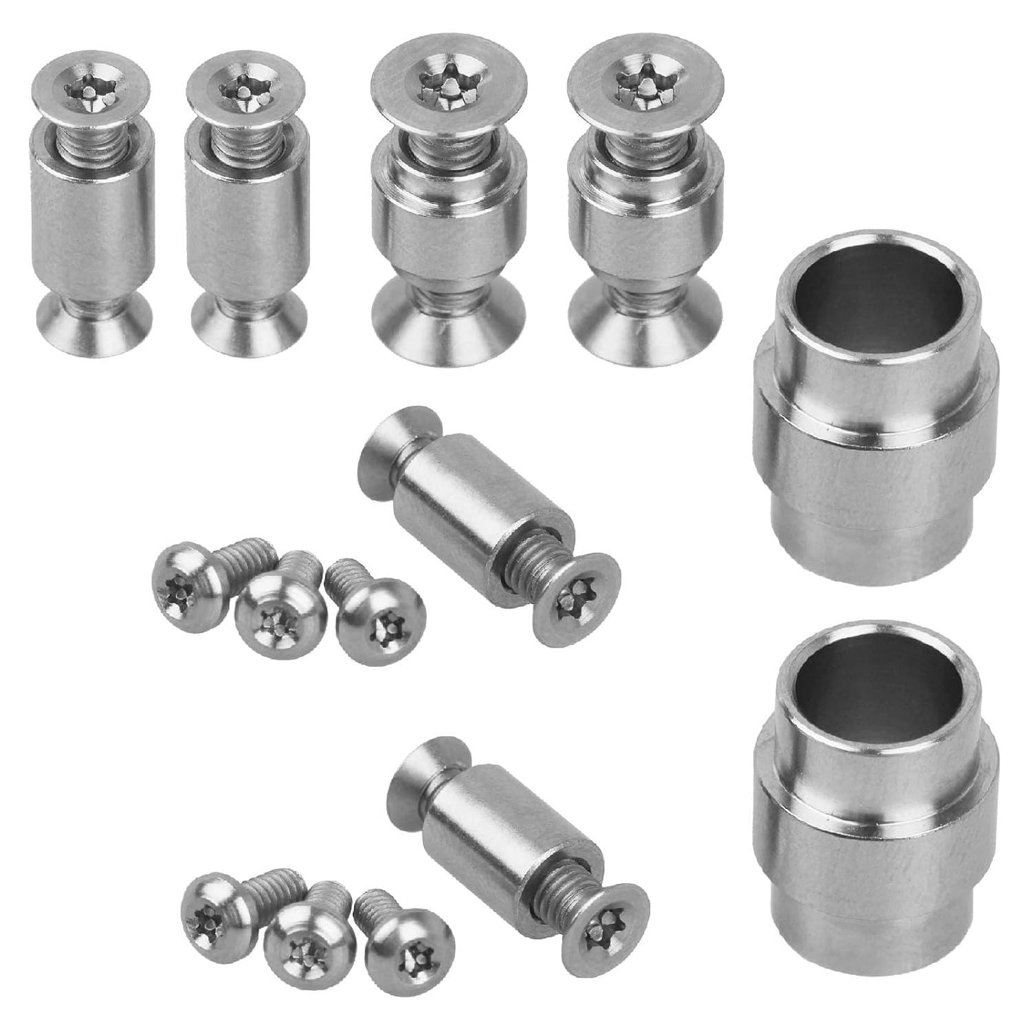 Kit de Hardware de Titanio 26 Piezas para Cuchillos Spyderco PM2