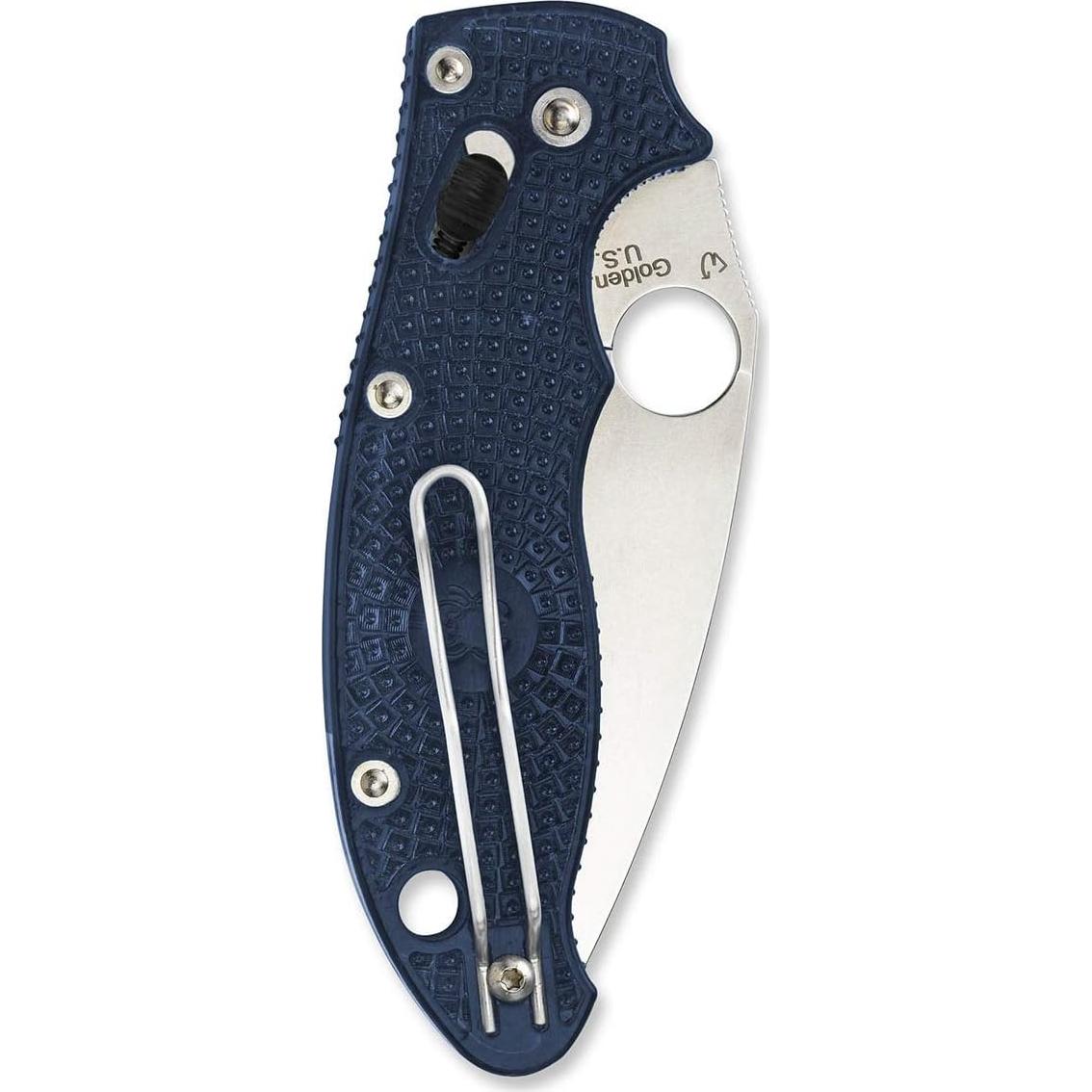 Cuchillo de bolsillo Spyderco Manix 2, hoja 8.57 cm, acero S110V