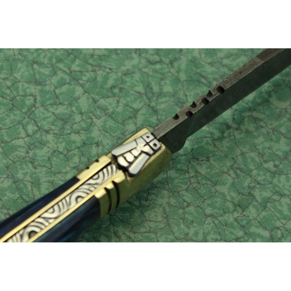 Cuchillo Plegable Laguiole Damascus Depot 21.6 cm Acero Damasco