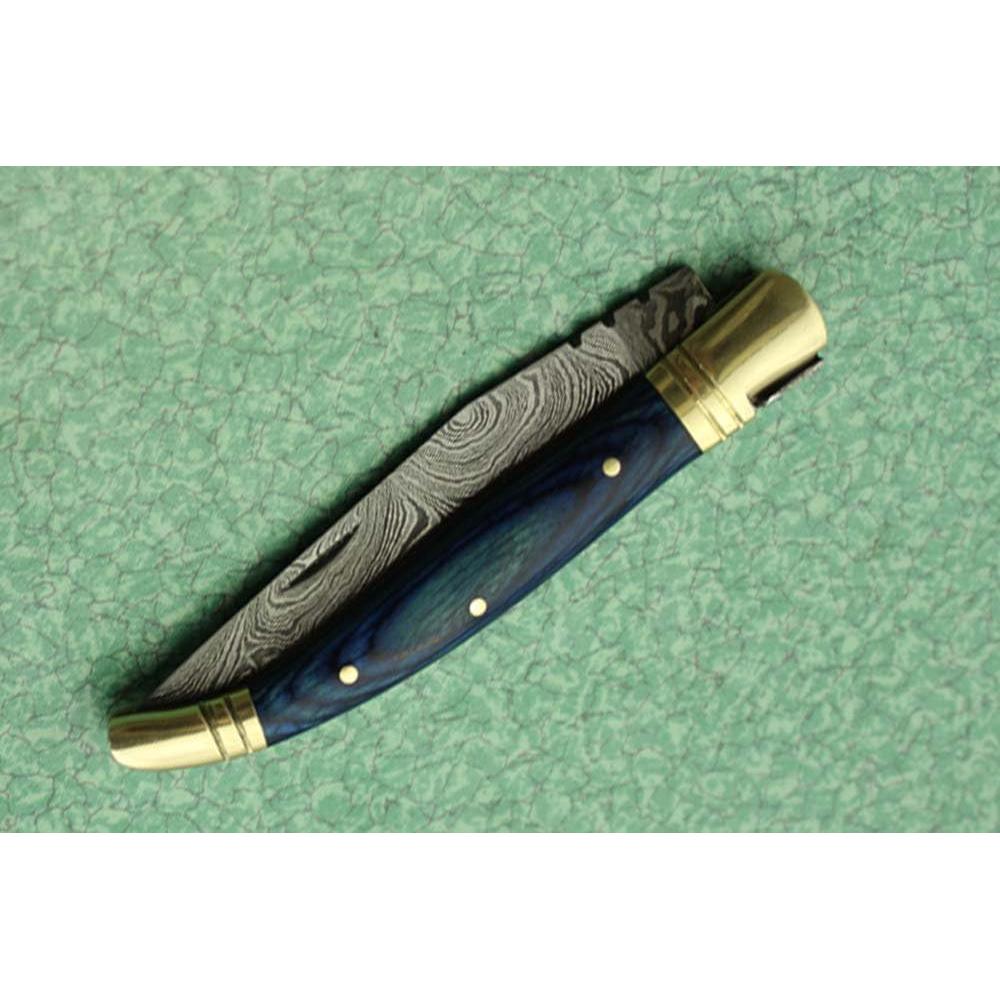 Cuchillo Plegable Laguiole Damascus Depot 21.6 cm Acero Damasco