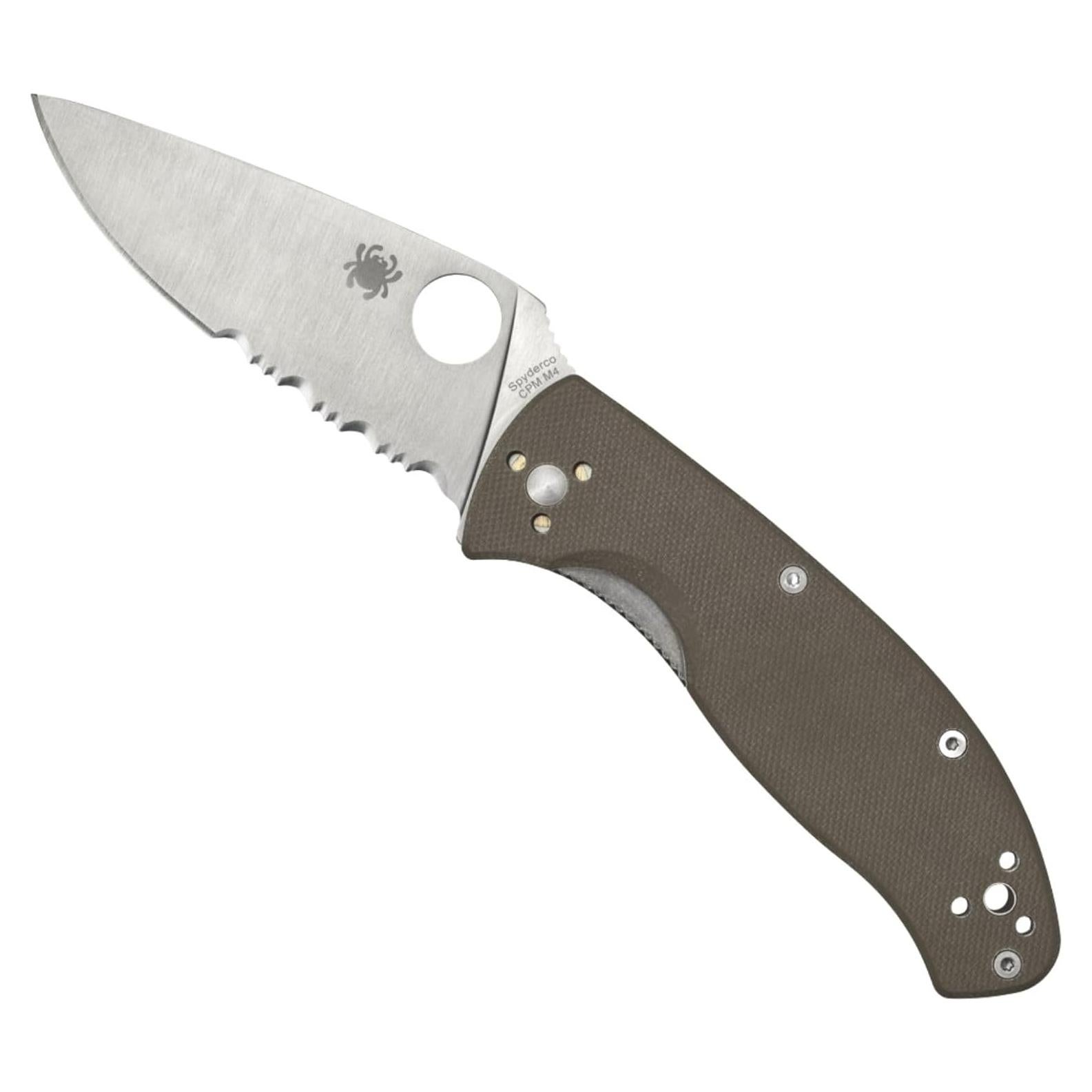Cuchillo de bolsillo Spyderco Tenacious 8.5 cm G-10 Plegable
