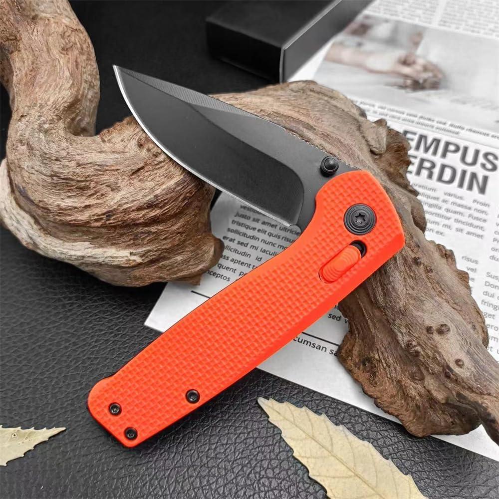 Cuchillo Plegable Goshawk Naranja 18.4 cm Hoja 7.1 cm EDC
