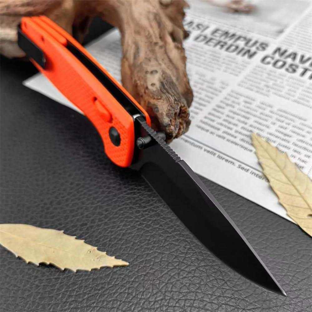 Cuchillo Plegable Goshawk Naranja 18.4 cm Hoja 7.1 cm EDC