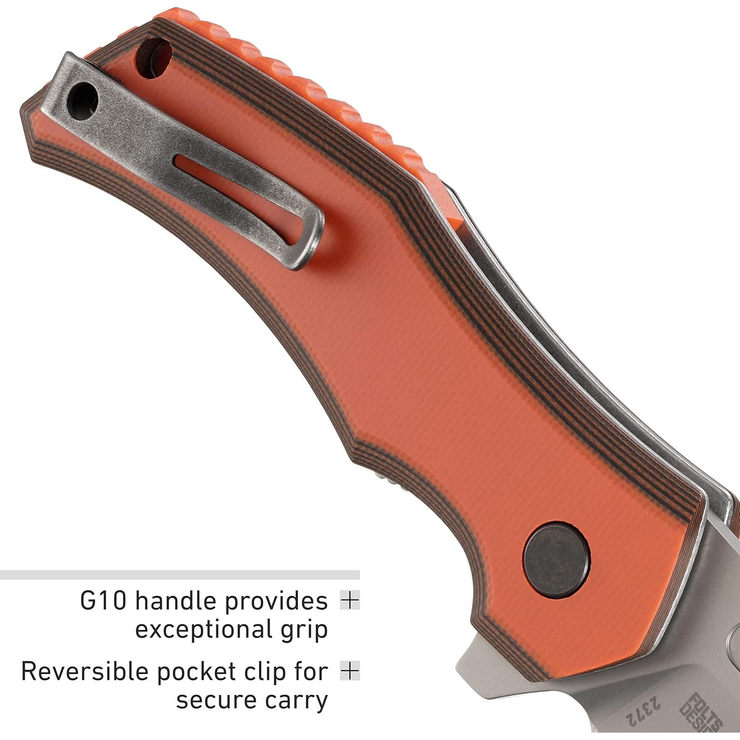 Cuchillo Plegable CRKT Fawkes EDC 16.5 cm Acero Inoxidable