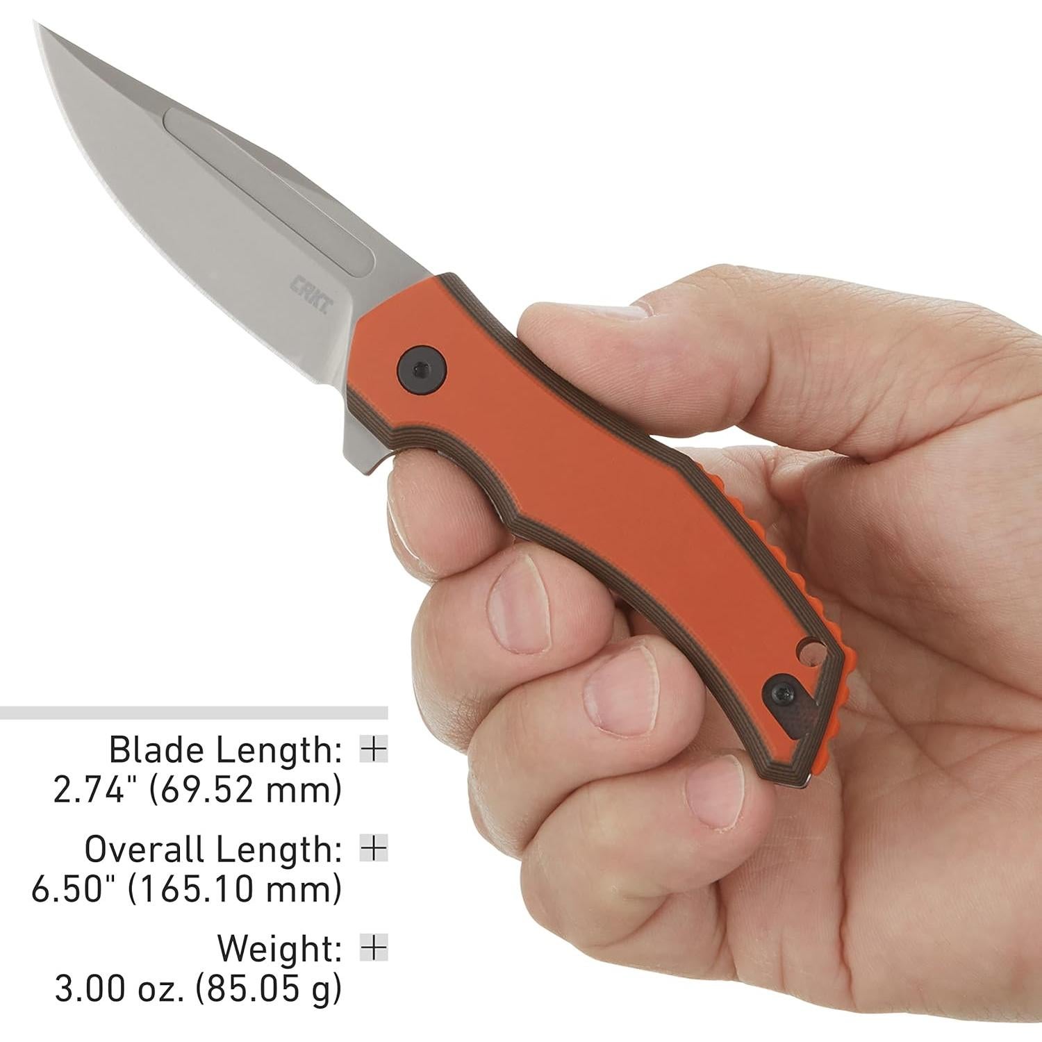 Cuchillo Plegable CRKT Fawkes EDC 16.5 cm Acero Inoxidable