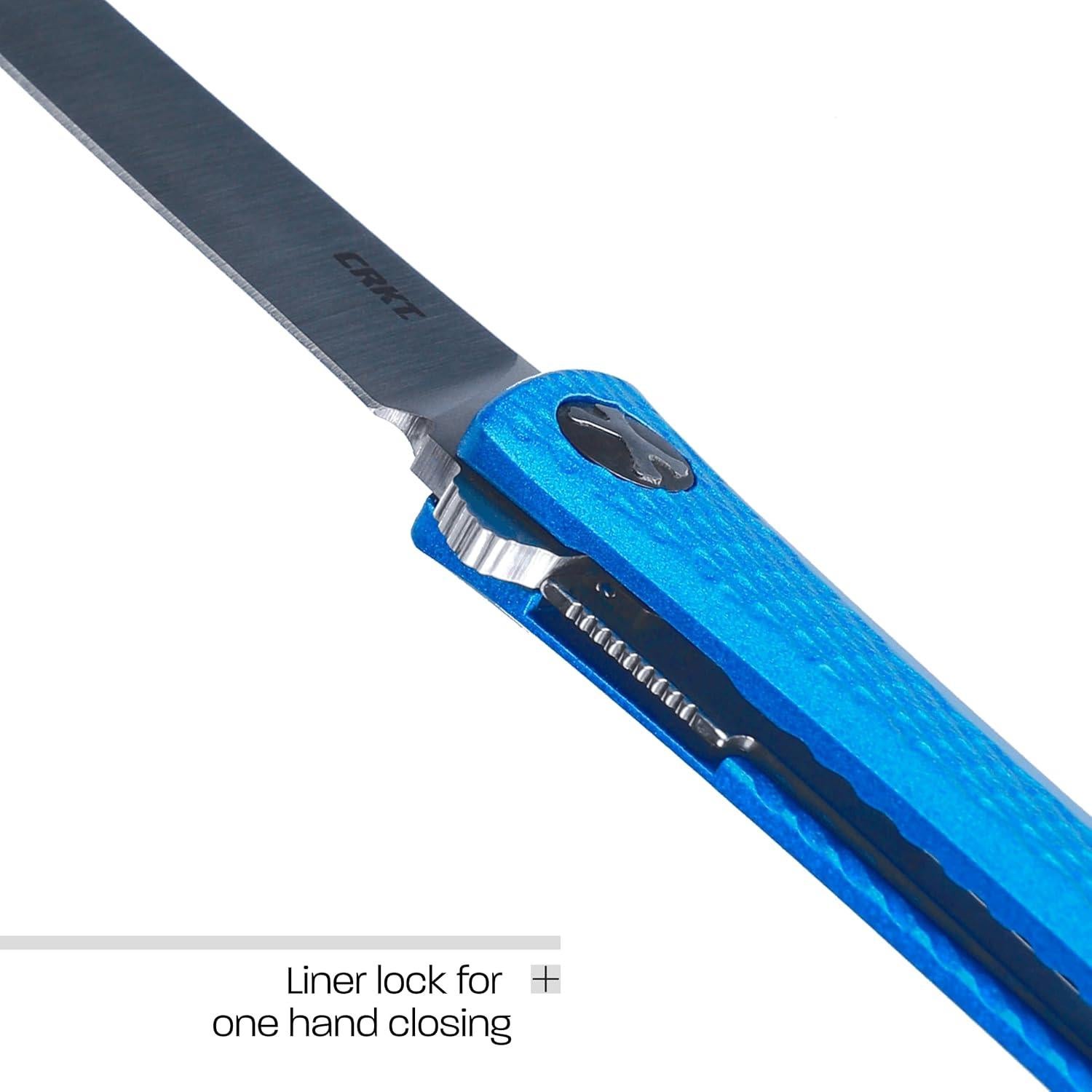 Cuchillo Plegable CRKT Kalbi 7540 Acero Acuto 440 Aluminio