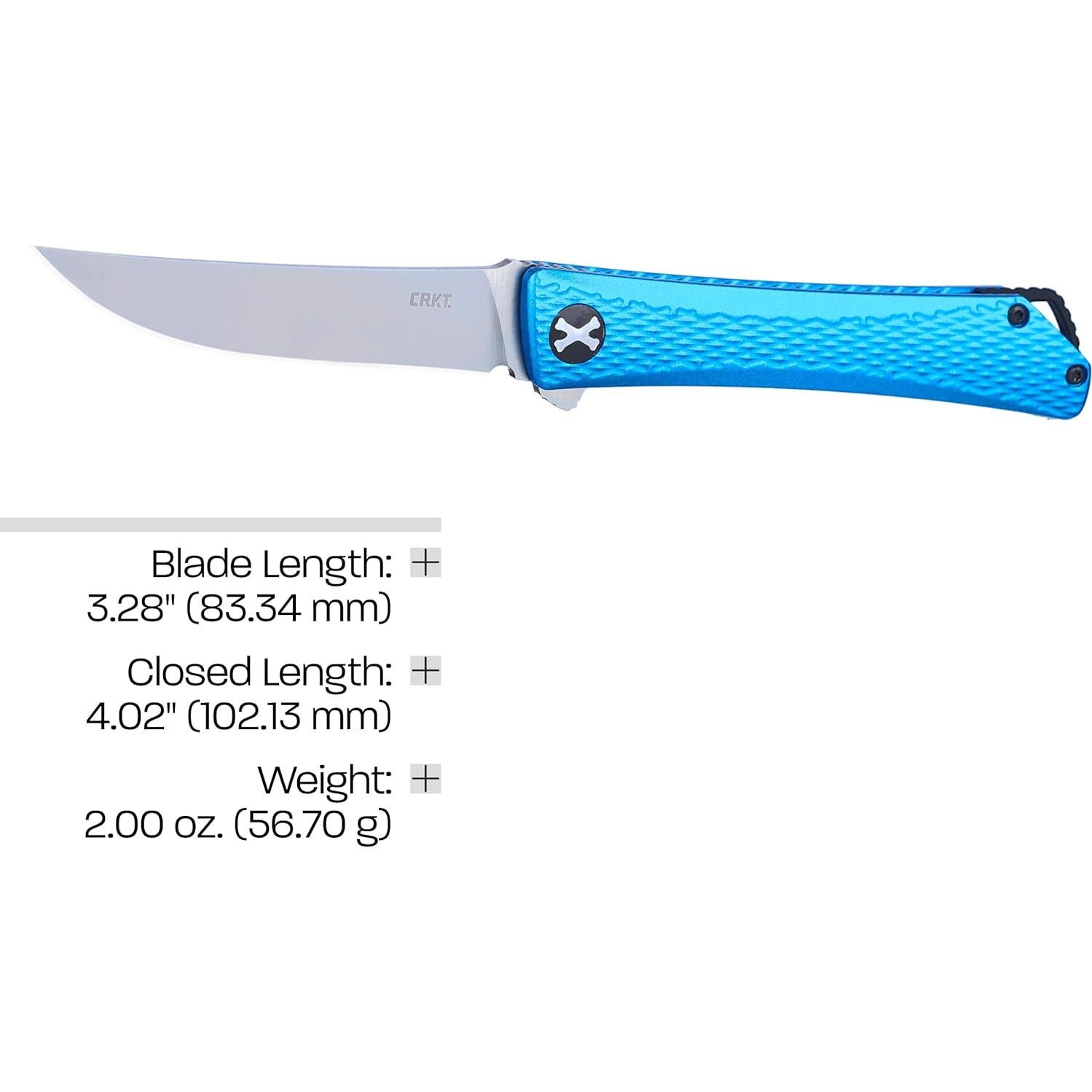 Cuchillo Plegable CRKT Kalbi 7540 Acero Acuto 440 Aluminio