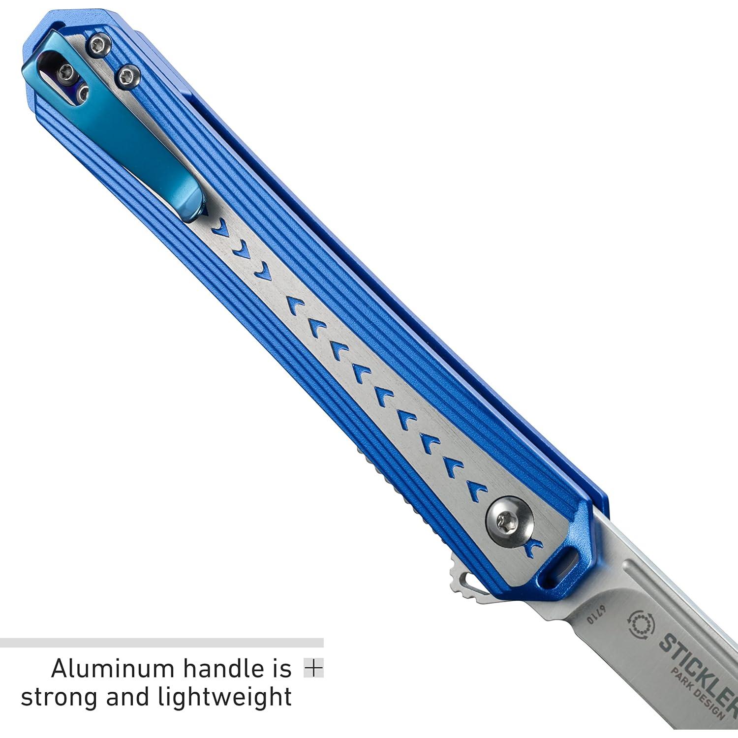 Cuchillo Plegable CRKT Stickler 6710, Hoja Sandvik 8.57 cm