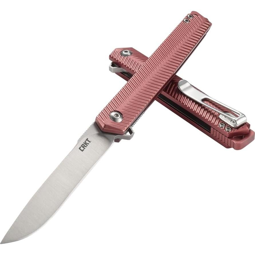 Cuchillo Plegable CRKT Stylus Marrón 3.18" Acero Sandvik