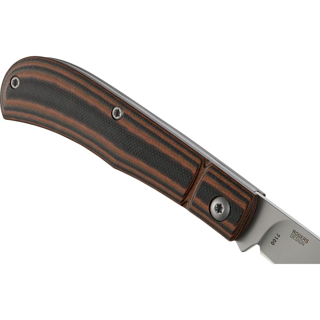 Cuchillo Plegable CRKT Venandi 7100, Mango G10 Marrón