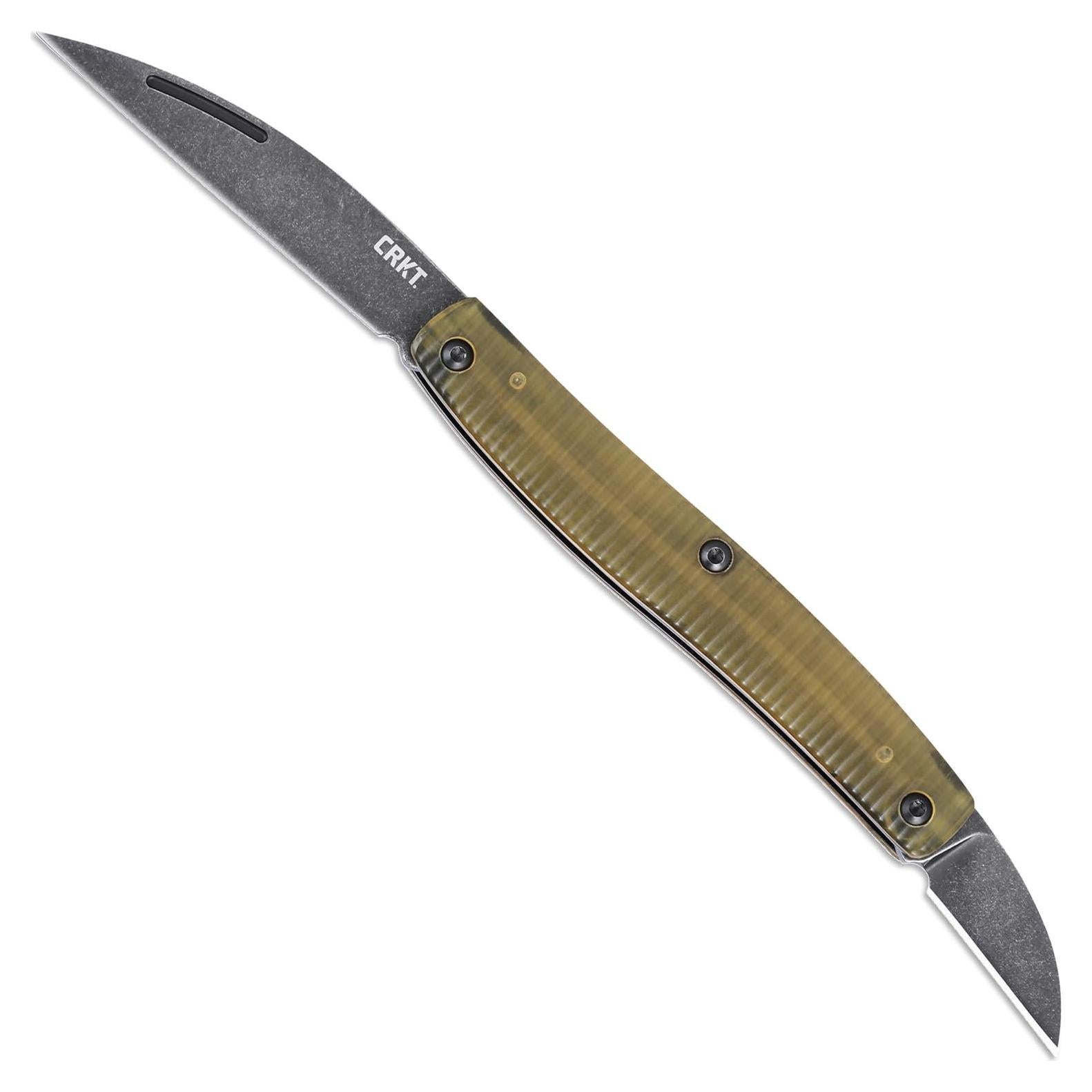 Cuchillo Plegable CRKT Forebear EDC 12C27 Mango Ultem 58mm