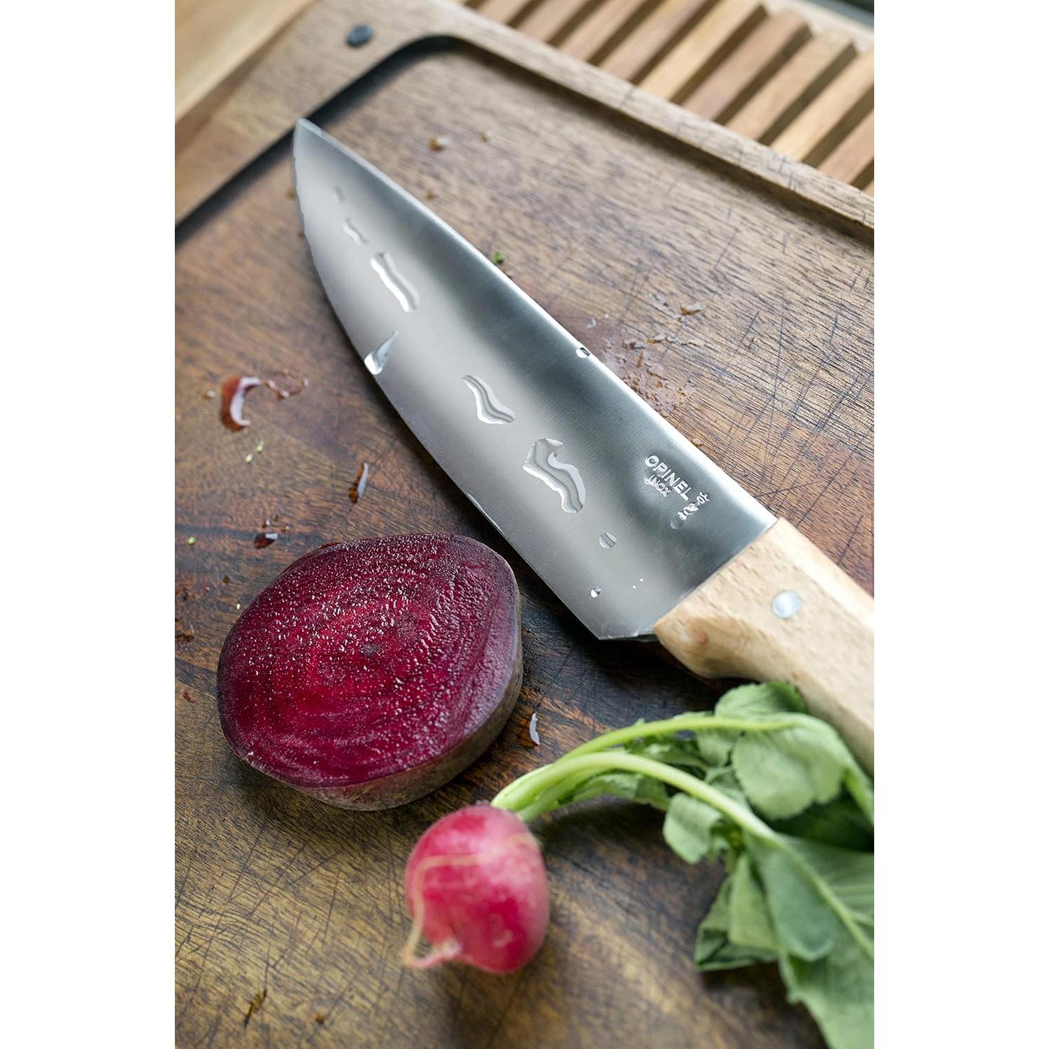 Cuchillo de Chef Opinel 20 cm Acero Inoxidable y Madera