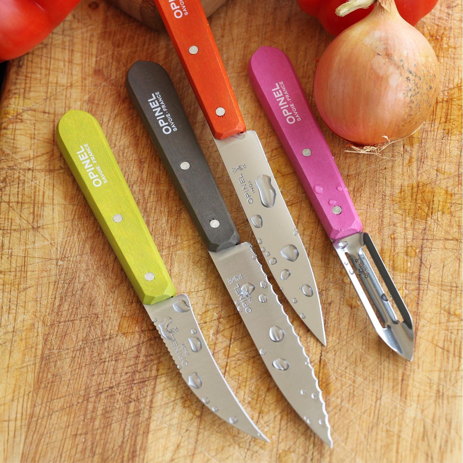 Juego de Cuchillos de Cocina Opinel Les Essentials 4 Piezas