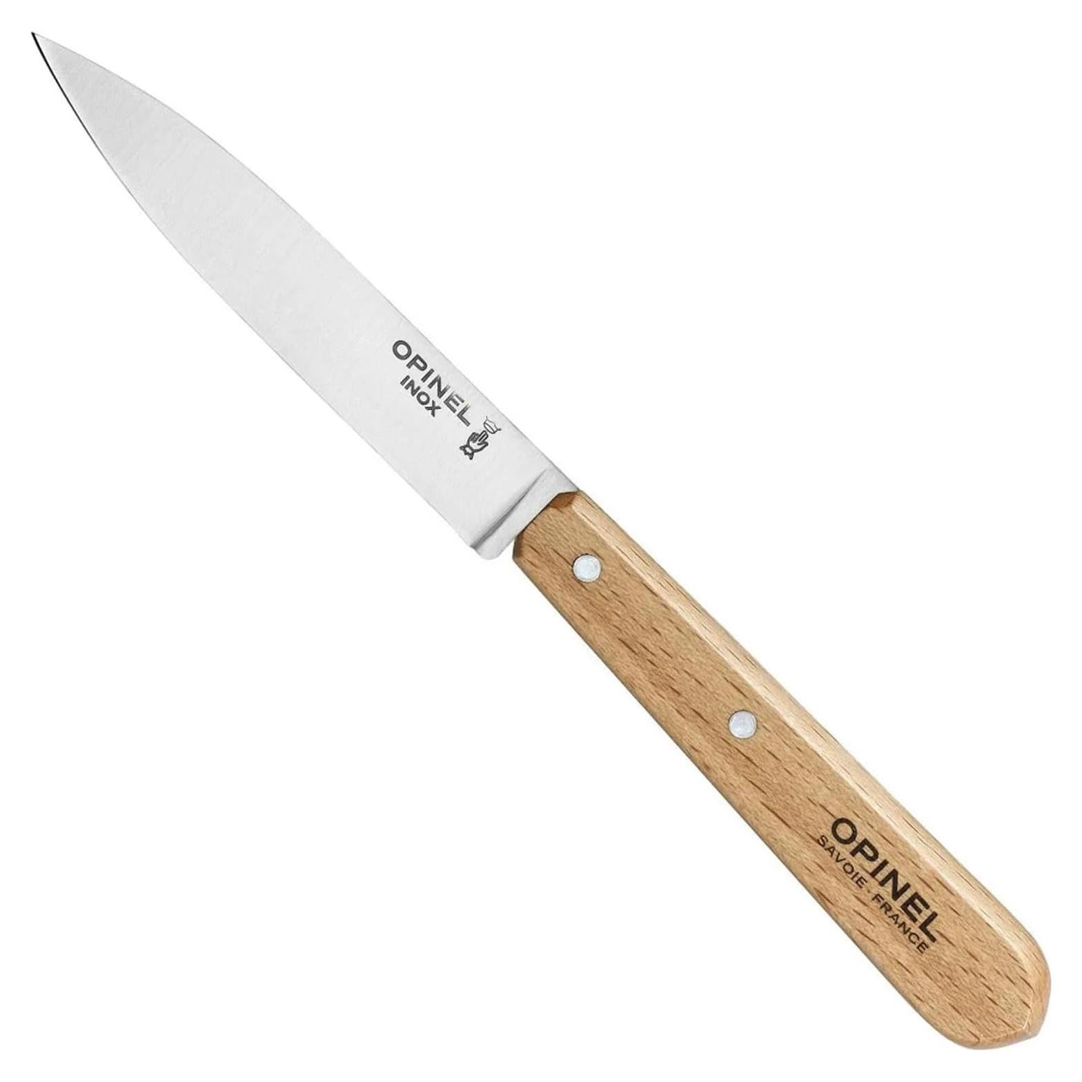 Cuchillo de Pelar OPINEL Essential No.112, Acero Inoxidable, 10.16 cm
