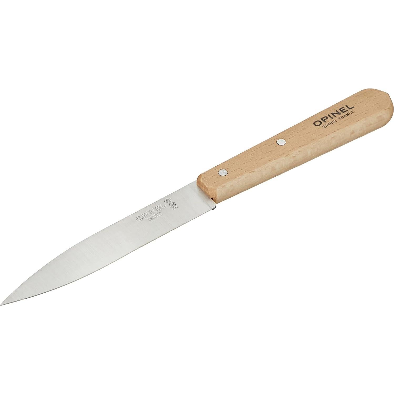 Cuchillo de Pelar OPINEL Essential No.112, Acero Inoxidable, 10.16 cm
