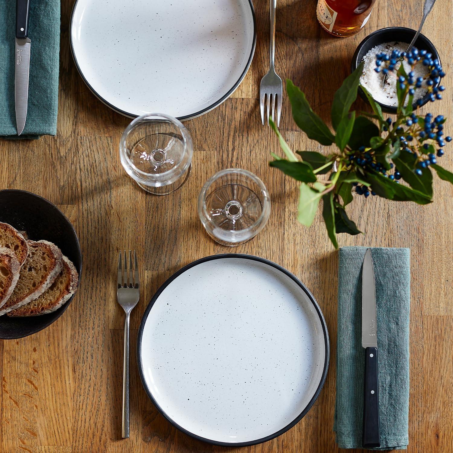 Juego de Cuchillos de Mesa Opinel No. 125 PRO 4 Piezas 11.1 cm