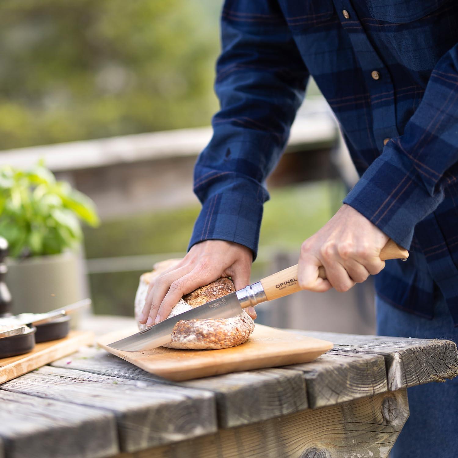Juego de Parrilla Opinel 3 Piezas - Cuchillo No. 12B, Pinzas XL, Espátula
