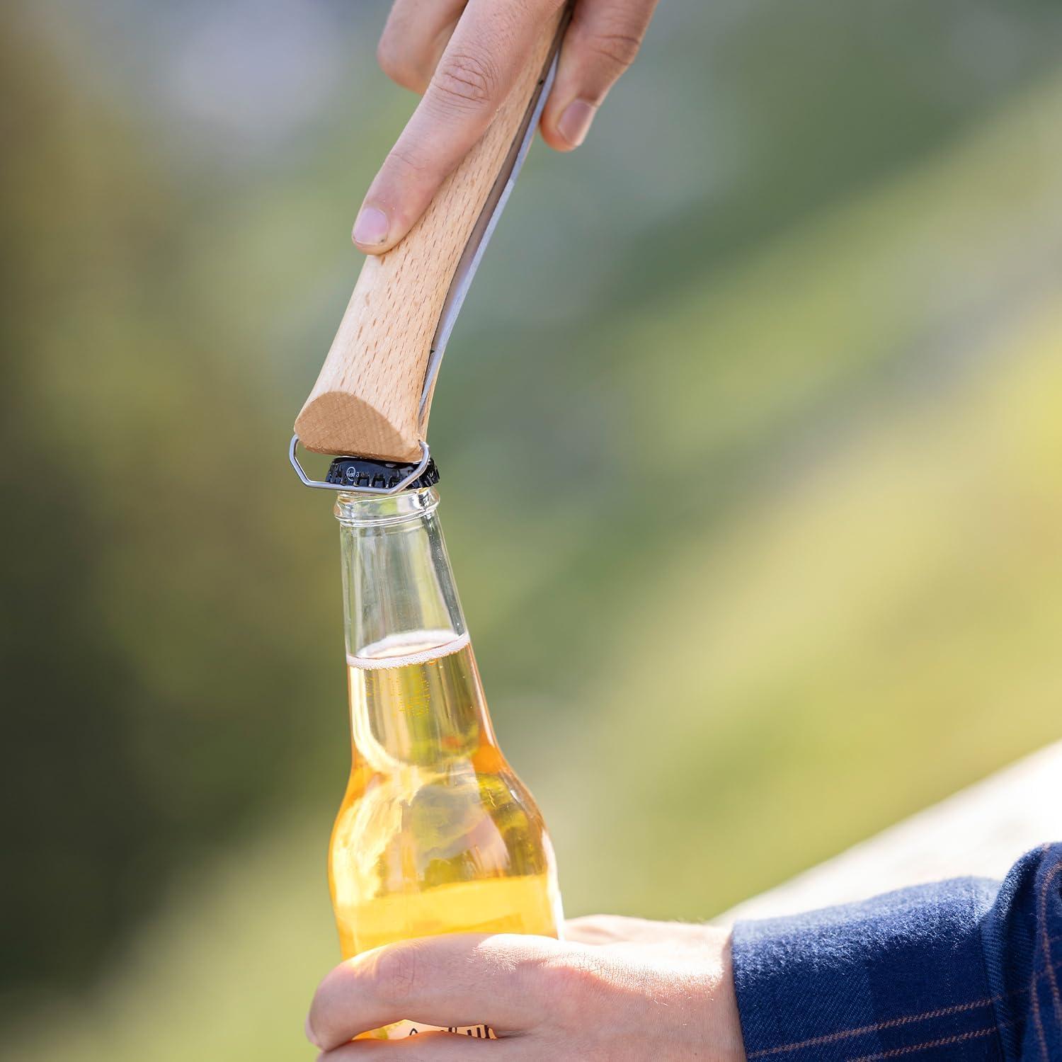 Juego de Parrilla Opinel 3 Piezas - Cuchillo No. 12B, Pinzas XL, Espátula