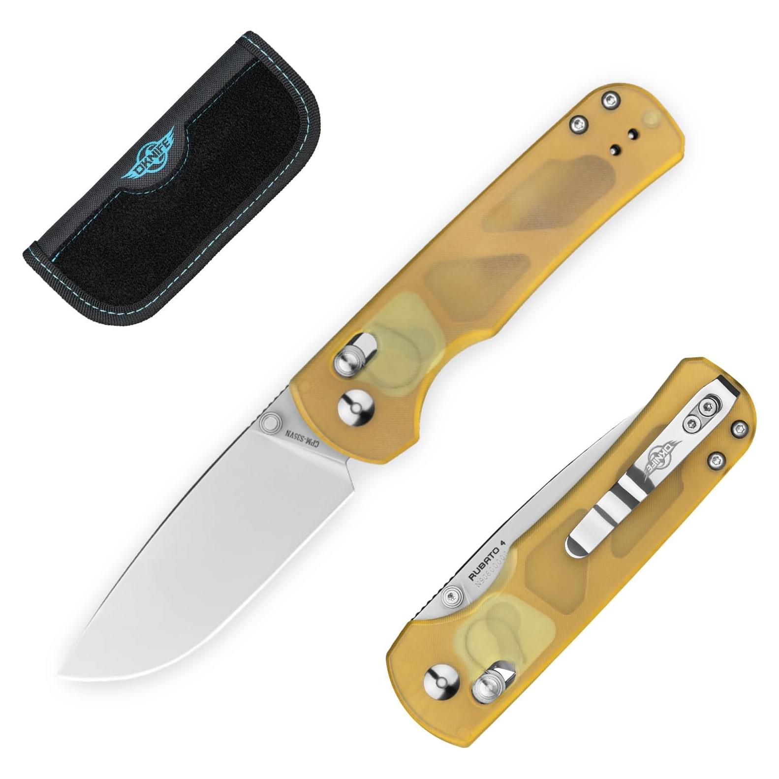 Cuchillo Plegable OKNIFE Rubato 4 Acero CPM-S35VN 7.72 cm