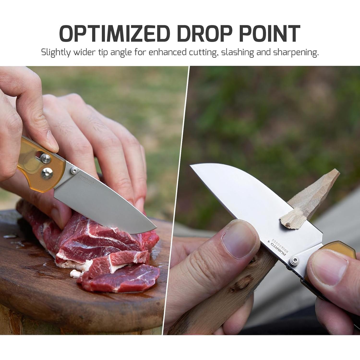 Cuchillo Plegable OKNIFE Rubato 4 Acero CPM-S35VN 7.72 cm