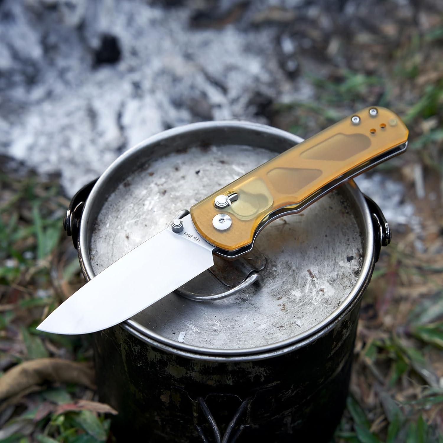 Cuchillo Plegable OKNIFE Rubato 4 Acero CPM-S35VN 7.72 cm