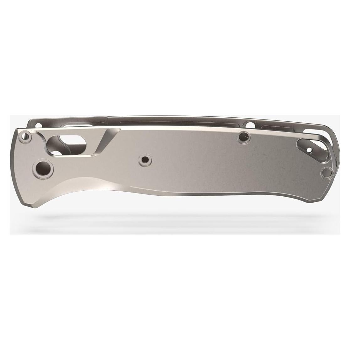 Escalas de Cuchillo Flytanium Titanio Stonewash para Bugout 535
