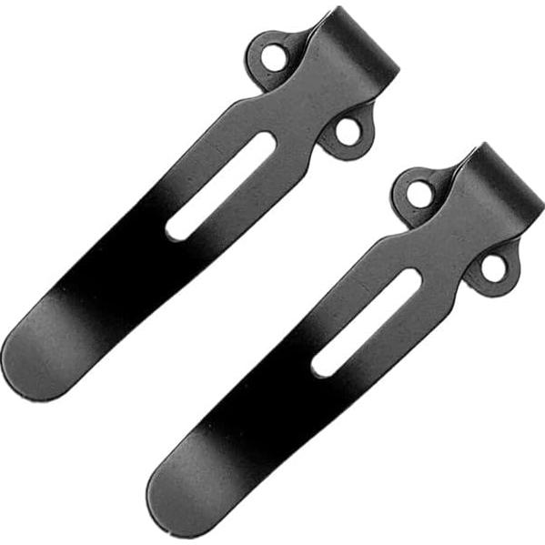 3 Clips de bolsillo negro EBIEFLY para cuchillos Benchmade