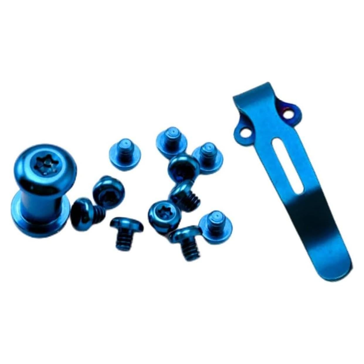 Kit de Tornillos de Titanio Iceyon para Benchmade 535 Bugout Azul