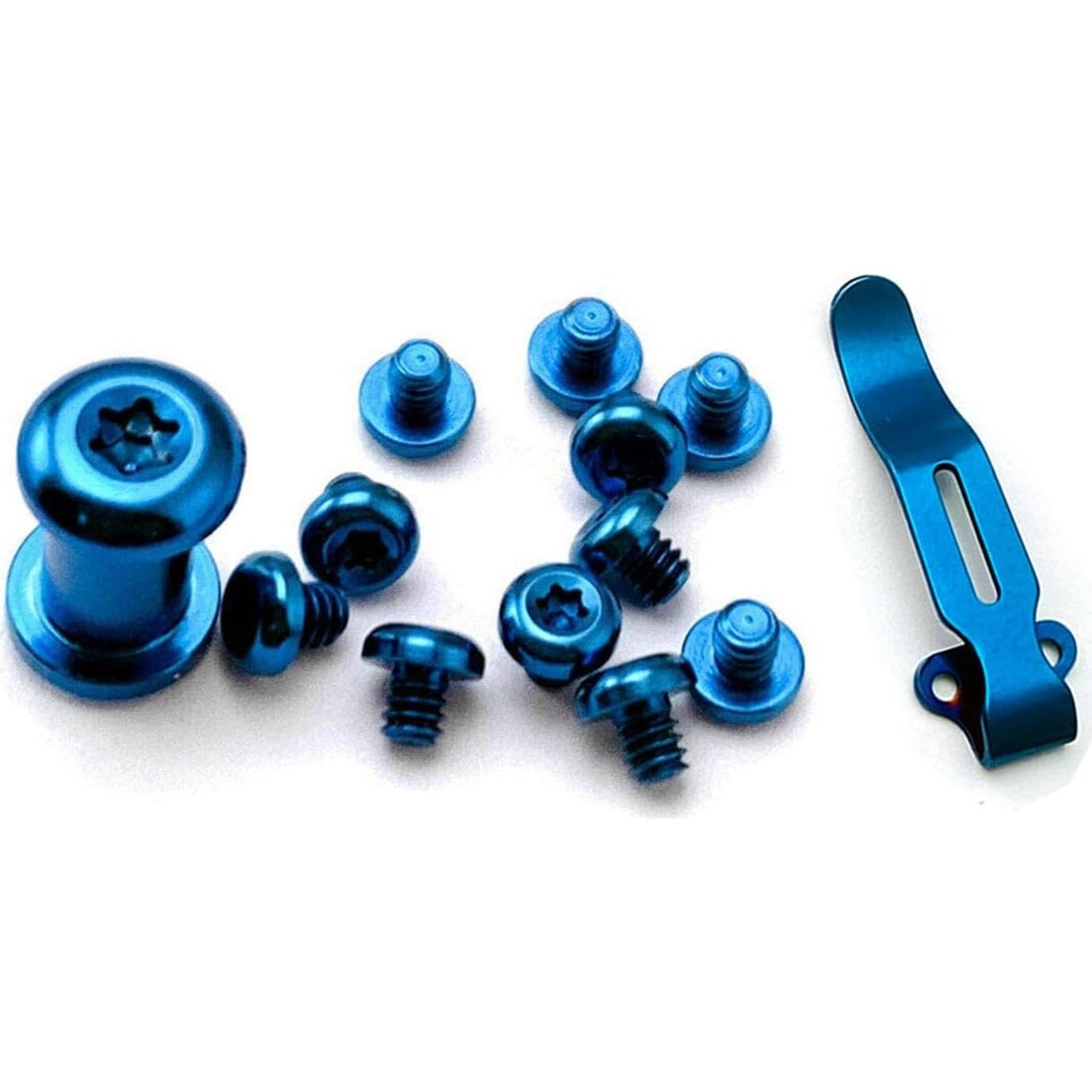 Kit de Tornillos de Titanio Iceyon para Benchmade 535 Bugout Azul