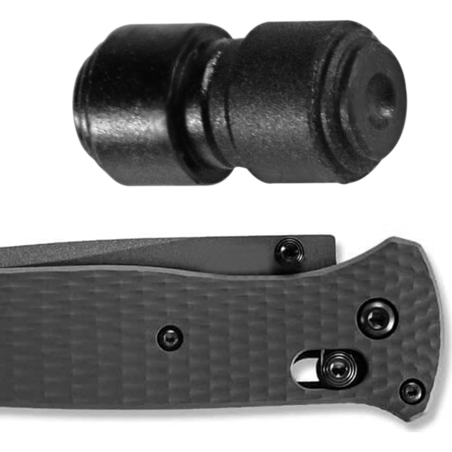 Juego de Piezas de Pulgar de Titanio Anodizado para Cuchillos Benchmade Bugout 535