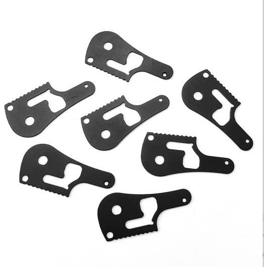 Placas de Bloqueo 420 Acero Inoxidable EBIEFLY para Benchmade Bugout 535 - 2 Pcs