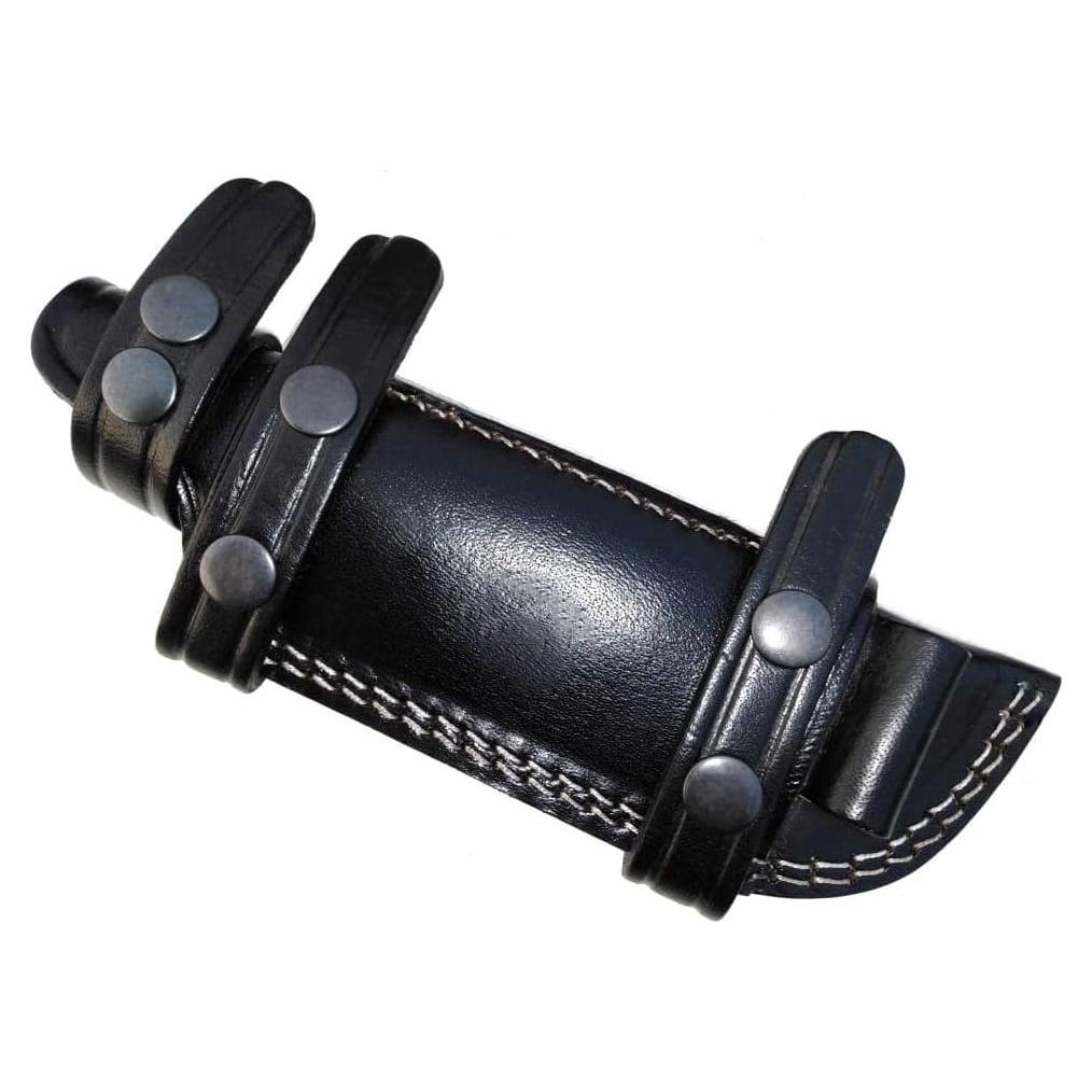 Funda de cuchillo de cuero Ottoza para hoja fija 15.88 cm