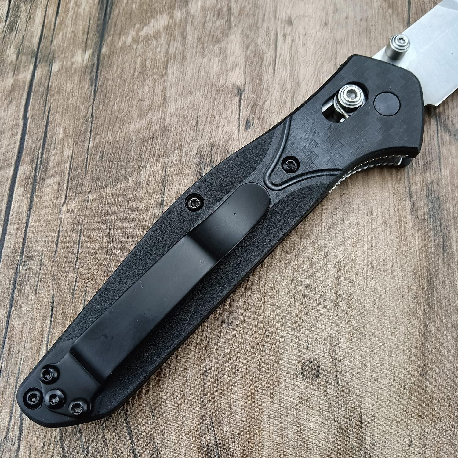 Cuchillo Plegable HUAAO EDC Reverse Tanto 8.4 cm Acero Inoxidable