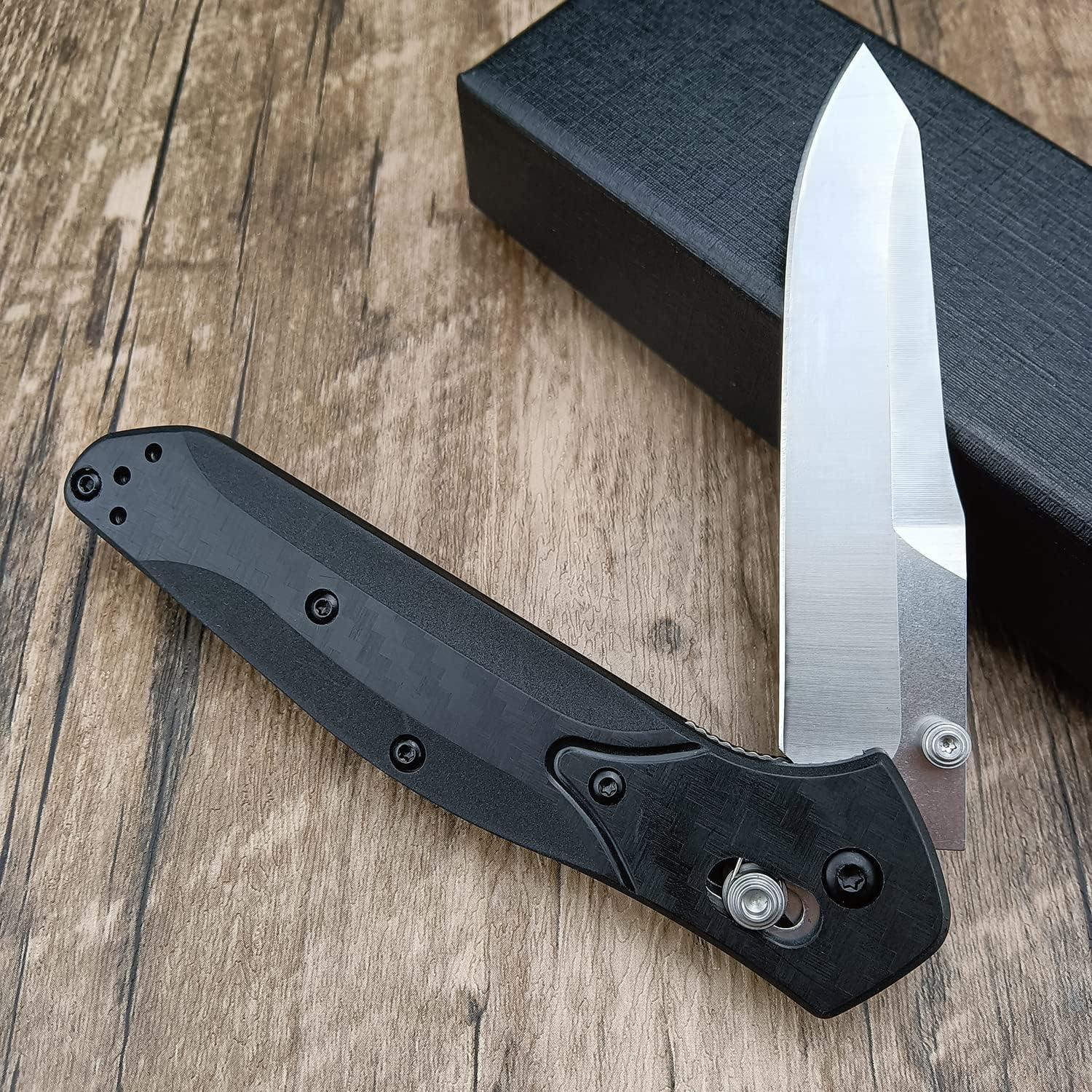 Cuchillo Plegable HUAAO EDC Reverse Tanto 8.4 cm Acero Inoxidable
