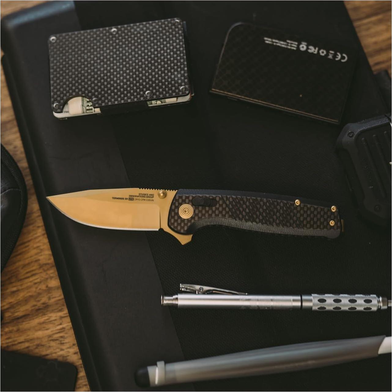 Cuchillo Plegable SOG Terminus XR LTE - Acero S35VN, 7.62 cm