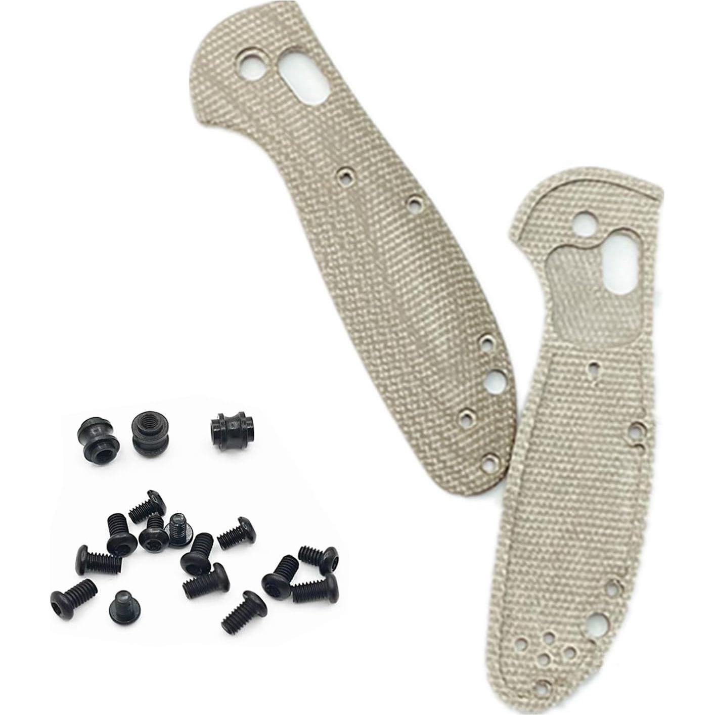 Mangos de Micarta Beige para Cuchillo Benchmade Mini Griptilian