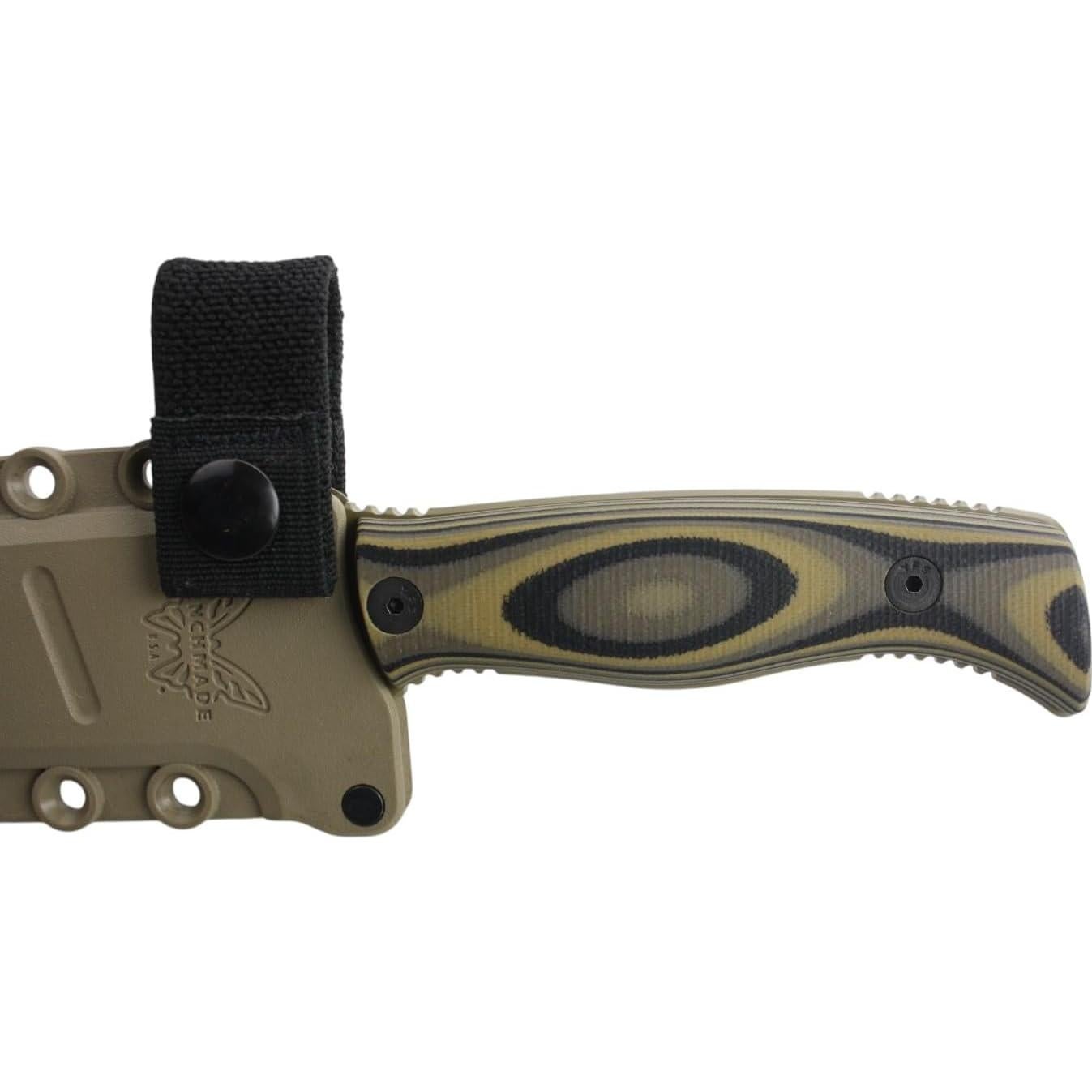 Mangos G10 para Cuchillo Táctico Benchmade Adamas - Camuflaje Tierra