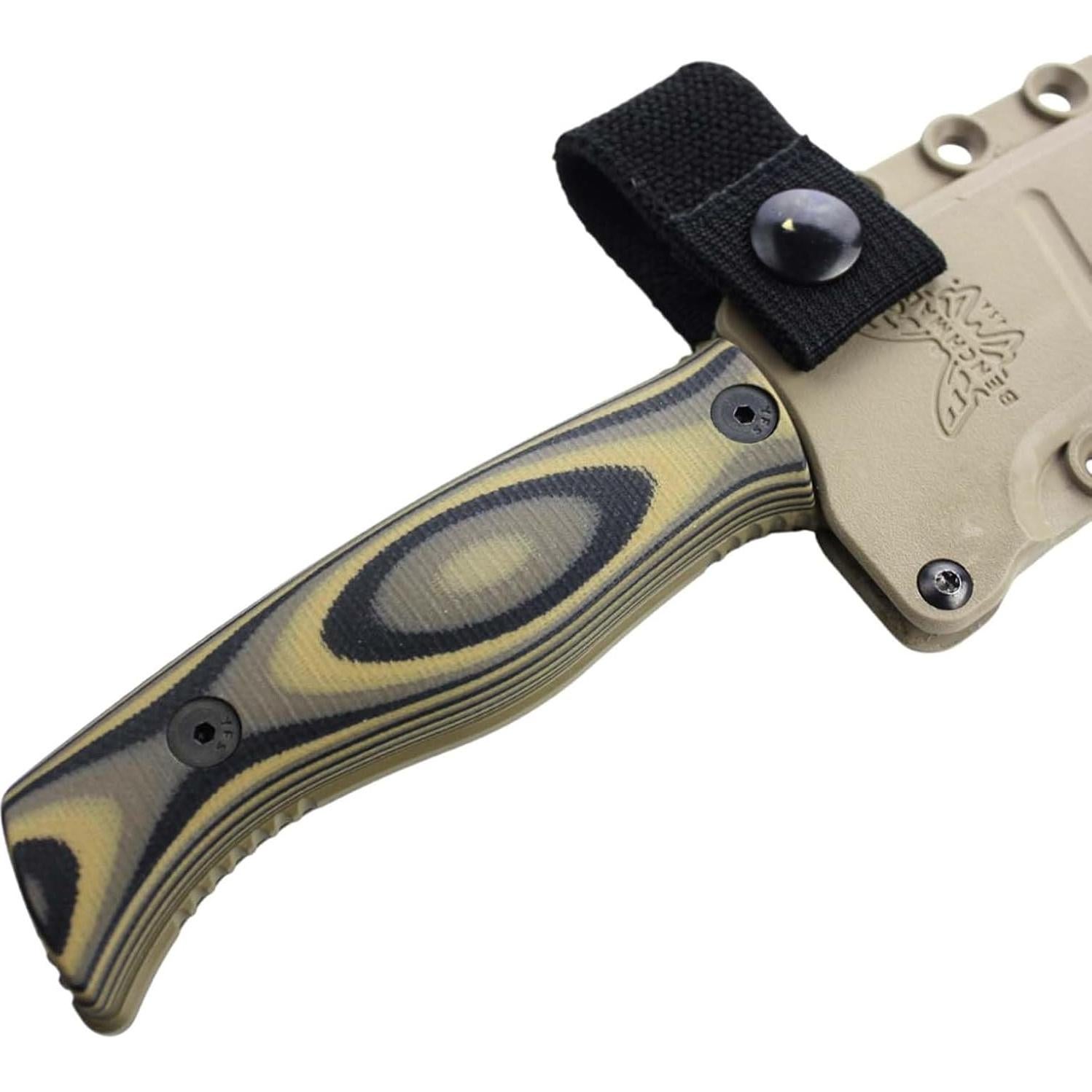 Mangos G10 para Cuchillo Táctico Benchmade Adamas - Camuflaje Tierra