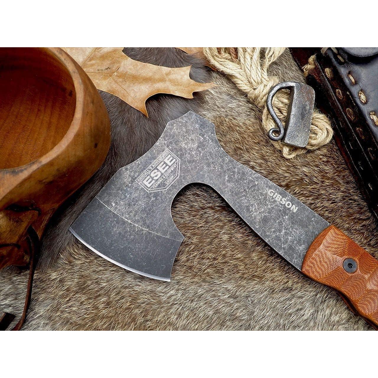 Hacha de Camping ESEE Gibson 26.67 cm - Acero al Carbono