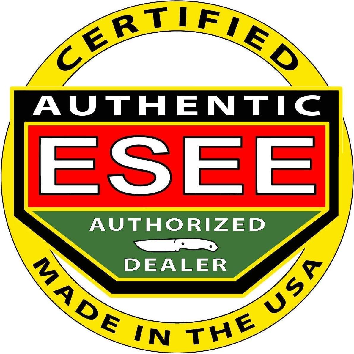 Cuchillo ESEE-3 Fijo Acero 1095 Mango G-10 3D Negro 20.8 cm