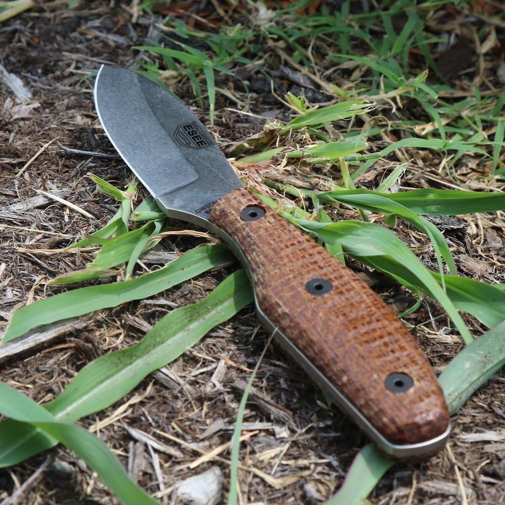 Cuchillo de Cintura ESEE-BELTKNIFE 7.1 cm Hoja Drop Satin