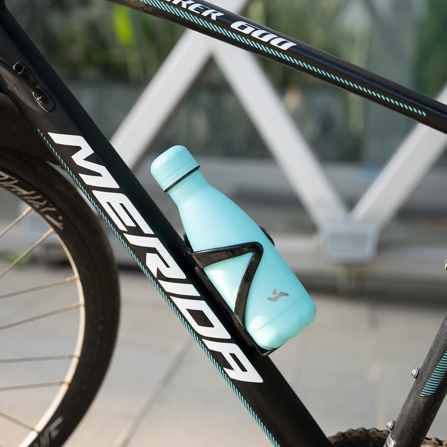 Botella de Agua Aislada Konokyo 17 oz Acero Inoxidable Turquesa