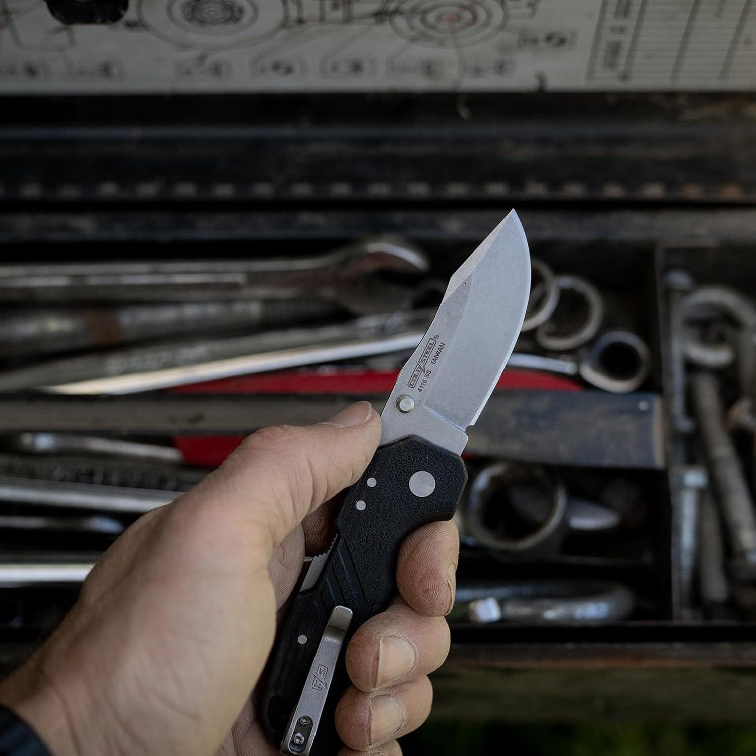 Cuchillo Plegable Cold Steel Engage 2.5" Acero Inoxidable 4116